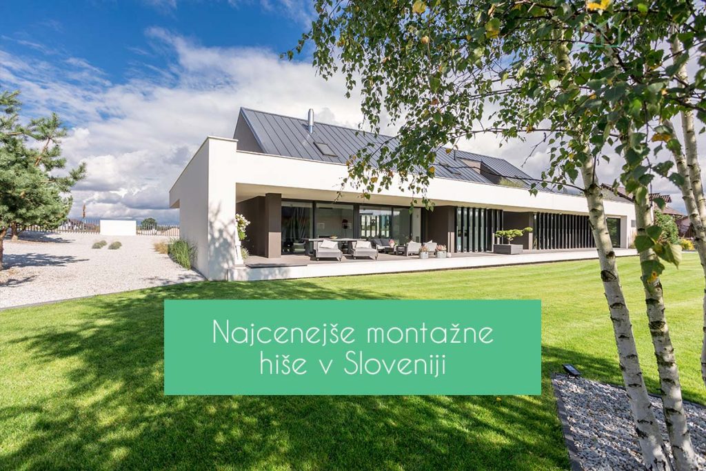 Najcenejše montažne hiše na ključ v Sloveniji